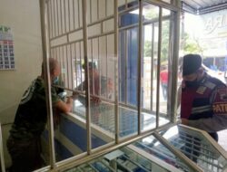 Patroli Sat Samapta Polres Rembang Beri Himbauan Kamtibmas dan Sosialisasikan Call Center 110 di Toko Emas