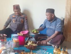 Pererat Tali Silaturahmi, Kapolsek Lasem Rembang Sambang Kepala Desa