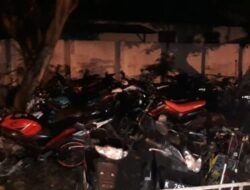Polres Rembang Razia Puluhan Kendaraan Indikasi Balap Liar Dalam Operasi Cipta Kondisi