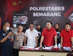 Polrestabes Semarang Bekuk Pencuri ELF di Jalan Sriwijaya Baru