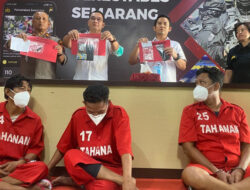 Polrestabes Semarang Tangkap Tiga Pengedar Narkoba, Satu Diantaranya Residivis