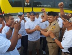 Ratusan Petinggi di Pati Tuntut Keadilan ke Jakarta