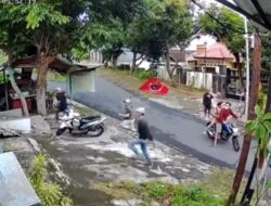 Semarang Geger! Seorang Warga Diamuk dan Diserang se-Gerombolan Pemotor Bersajam-Bawa Bendera Merah