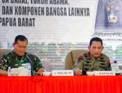 Silaturahmi Bareng Masyarakat Papua Barat, Kapolri: TNI-Polri Solid Siap Kawal Program Pemerintah