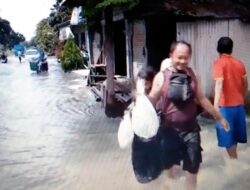 Sungai Seruni Meluap, Jalur Alternatif Demak-Semarang Terendam Banjir