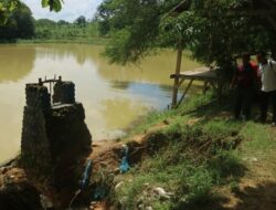 Tanggul Embung Terpos di Pati Jebol, Warga Khawatir Banjir Bandang