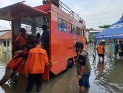 Dampak Banjir di Semarang, Polsek Genuk Pindahkan Empat Tahanan ke Polrestabes Semarang