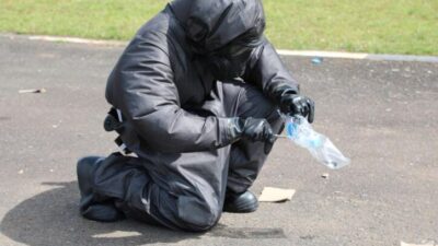 Tingkatkan Kemampuan, Detasemen Gegana Brimob Polda Kalbar Mengelar Latihan