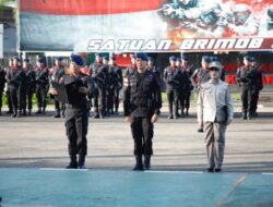 Upacara Hari Kesadaran Nasional Satbrimob Polda Kalimantan Barat