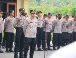 Wakapolres Rembang Pimpin Apel Pagi Tekankan Pelayanan Profesional
