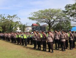 Wakapolres Singkawang Kalbar Sampaikan Arahan Kepada Personel Operasi Liong Kapuas 2023