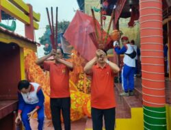 Polres Kapuas Hulu Amankan Ritual Buka Mata Naga Pada Perayaan Cap Go Meh