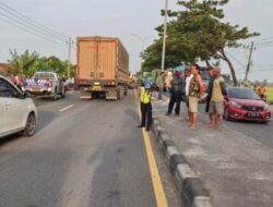 Kecelakaan Maut di JLS Pati, Mengakibatkan ﻿Pembonceng Sepeda Motor Meninggal