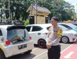 17 Mobil dan 35 Motor diamankan Satuan Lalu Lintas Polresta Bengkulu dalam sehari