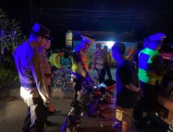 42 Sepeda Motor Diamankan Petugas Gabungan Polresta Pati Ketika Melakukan Balap Liar