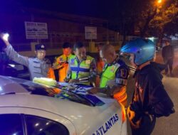 Ketika Melakukan Balap Liar, 42 Sepeda Motor Diamankan Petugas Gabungan Kepolisian Resor Kota Pati