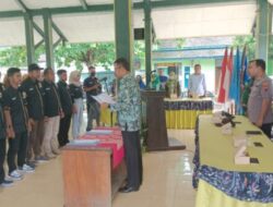 Kapolsek Kaliori Hadir di Acara Pelantikan Pengurus Karang Taruna Se Kecamatan Kaliori