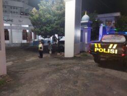 Agar Jema’ah Sholat Subuh Aman Polsek Kragan Rembang Patroli dan Pengamanan Masjid