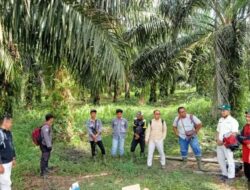 Anggota Polsek Matan Hilir Utara Melakukan Patroli Gabungan Cegah Karhutla