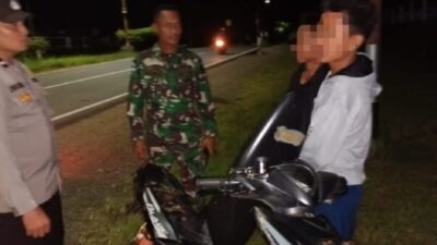 Antisipasi (3C) dan Premanisme, Personil Polsek Seluma dan (TNI) koramil 0425-01/Tais Gelar Patroli Gabungan