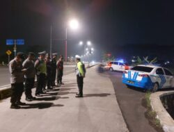 Antisipasi Balap Liar, Polres Pekalongan Kota Tingkatkan Patroli di Exit Tol Setono
