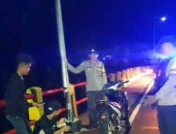 Antisipasi Bali Polsek Kaur Tengah Polres Kaur Bengkulu Gelar Patroli