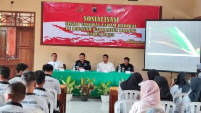 Batang Tumbuh Jadi Kota Industri, Kesbangpol Mengingatkan Bahaya Radikalisme Tidak Boleh Diabaikan