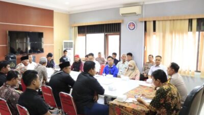 Bersama Perguruan Silat Kapolres Rembang Berdiskusi Bahas Kondisifitas Gelaran Pemilu 2024