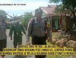 Bhabinkamtibmas di Kota Bengkulu Keliling Imbau Masyarakat Melalui Pengeras Suara – Indo Berita