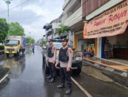 Curah Hujan Tinggi, Polsek Tingkatkan Kewaspadaan Antisipasi Gangguan Kamtibmas dan Bencana Alam