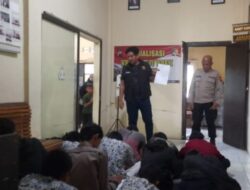 Diduga Akan Tawuran, 16 Pelajar Buat Pernyataan Serta Wajib Apel di Polres Banjarnegara