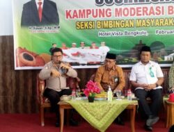 Focus Group Discussion, Polresta Bengkulu dan Kemenag Bahas Kampung Moderasi Beragama