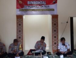 Bersama TNI-Polri & Satpol PP, Kapolsek Pancur Pimpin Giat Binrohtal Kamis