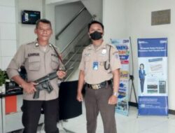 Jaga Kamtibmas, Personel Polsek Sayung Sambang ke Security Perbankan