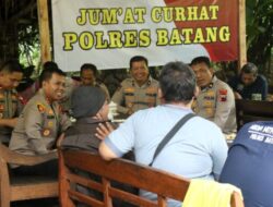 Jumat Curhat, Polres Batang Ajak PWI Selektif Berita dan Anti Hoaks