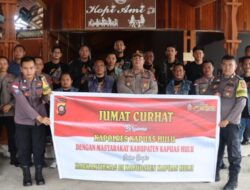Jum’at Curhat : Kapolres Kapuas Hulu Silaturahmi dengan Komunitas Club Motor PCCB