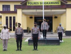 Kabag Ops Polres Singkawang Menyampaikan Arahan Kepada Personel – Indo Berita