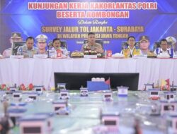 Kakorlantas Tinjau Tol Jakarta-Semarang, Cek Kesiapan Mudik Lebaran 2023
