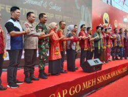 Kapolda Kalbar Hadiri Acara Pembukaan Festival Cap Go Meh Singkawang 2023