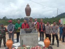 Kapolres Bengkayang Menghadiri Ritual Nyasah Tanah Untuk Terwujudnya Situasi Kamtibmas Yang Kondusif