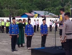 Kapolres Kayong Utara Pimpin Pengambilan Sumpah/Janji PNS Kayong Utara