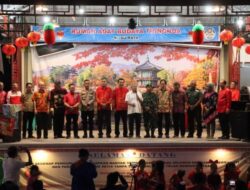 Kapolres Kubu Raya Berikan Pesan Kamtibmas di Perayaan Imlek Bersama 2574