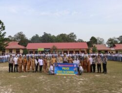 Kapolres Lamandau Menjadi Irup di SMKN 2 Bulik, Berikan Pesan ke Pelajar