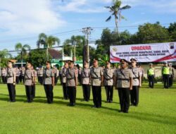 Kapolres Pimpin Sertijab PJU Polres Batang