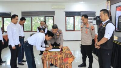 Kapolres Rembang Lantik & Kukuhkan Kelompok Sadar Kamtibmas (Pokdarkamtibmas)