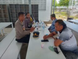 Kapolsek Karangtengah Sambang ke Perusahaan, beri Himbauan Kamtibmas kepada Karyawan