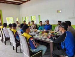 Kapolsek Nasal Polda Bengkulu Hadiri Jum’at Curhat Dalam Rangka Mempererat Silaturahmi Forum Kades Se-Kecamatan Nasal