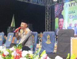 Kapolsek Pancur Hadiri Pengajian Bersama Mendukung Kegiatan Keagamaan Dalam Rangka Isra Mi’raj Nabi Muhammad SAW