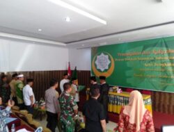 Kapolsek Teluk Segara turut hadir dalam Kegiatan Pengukuhan dan Rakerda Dewan Dakwah Islamiyah