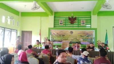 Kapolsek Wedung Bersama BPN Demak Sosialisasi Mekanisme Pengajuan PTSL